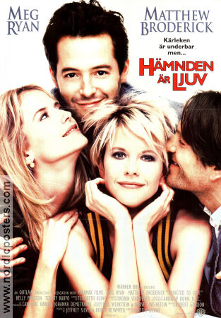 Hämnden är ljuv 1997 poster Meg Ryan Matthew Broderick Kelly Preston Griffin Dunne Romantik