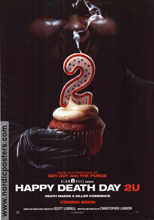 Happy Death Day 2U 2019 poster Jessica Rothe Israel Broussard Phi Vu Christopher Landon