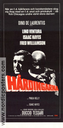 Hårdingarna 1974 poster Lino Ventura Isaac Hayes Duccio Tessari