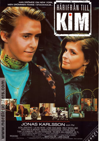 Härifrån till Kim 1993 poster Jonas Karlsson Lars Egler