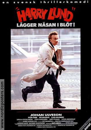 Harry Lund lägger näsan i blöt 1991 poster Johan Ulveson Mats Arehn