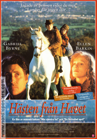 Hästen från havet 1992 poster Gabriel Byrne Ellen Barkin Mike Newell Hästar