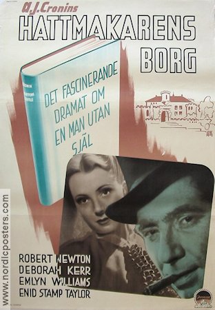 Hattmakarens borg 1942 poster Robert Newton Deborah Kerr