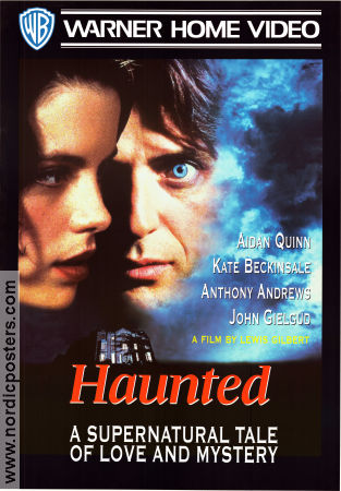 Haunted 1995 poster Aidan Quinn Kate Beckinsale Anthony Andrews Lewis Gilbert