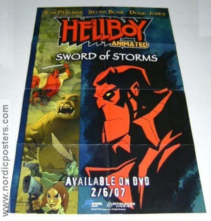 Hellboy Animated Sword of Storms 2007 poster Hellboy Hitta mer: Comics