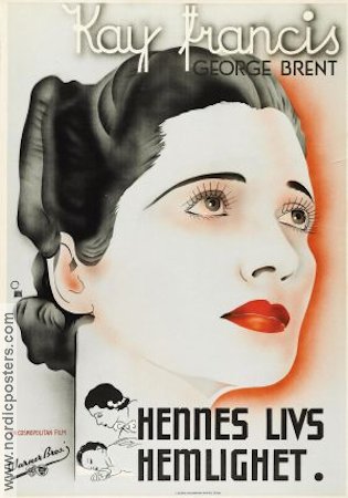 Hennes livs hemlighet 1936 poster Kay Francis