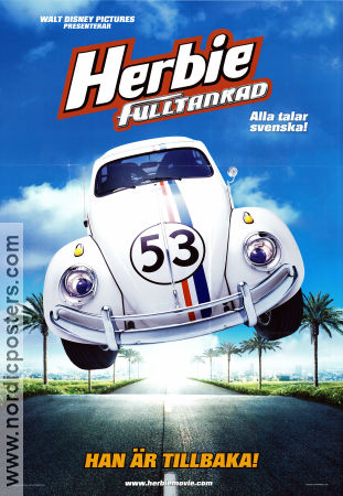 Herbie fulltankad 2005 poster Lindsay Lohan Michael Keaton Angela Robinson Hitta mer: Herbie Bilar och racing