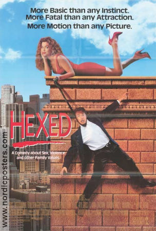 Hexed 1993 poster Arye Gross Claudia Christian Adrienne Shelly Alan Spencer