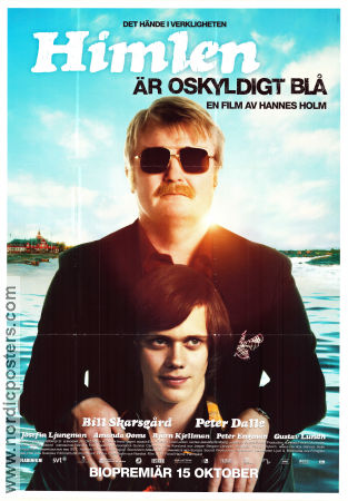 Himlen är oskyldigt blå 2010 poster Bill Skarsgård Peter Dalle Josefin Ljungman Hannes Holm
