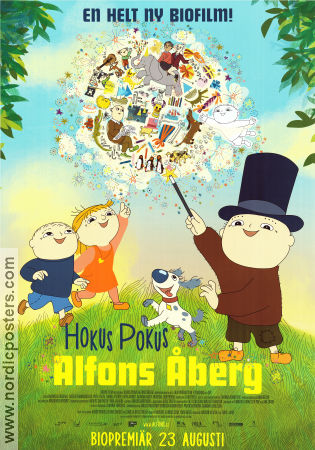 Hokus pokus Alfons Åberg 2013 poster Torill Kove Text: Gunilla Bergström Hitta mer: Alfons Åberg Barn Animerat Barn