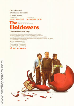 The Holdovers 2023 poster Paul Giamatti Dominic Sessa DaVine Joy Randolph