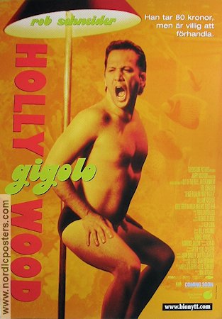 Hollywood Gigolo 1999 poster Rob Schneider William Forsythe Eddie Griffin Mike Mitchell
