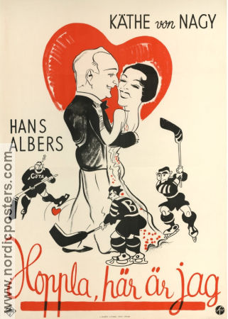 Hoppla här är jag 1932 poster Hans Albers Käthe von Nagy Hans Hinrich