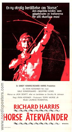 Horse återvänder 1976 poster Richard Harris Gale Sondergaard Irvin Kershner