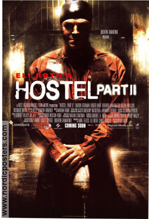 Hostel part II 2007 poster Lauren German Bijou Phillips Eli Roth