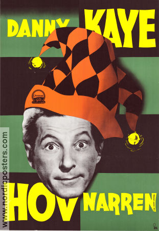 Hovnarren 1955 poster Danny Kaye Melvin Frank