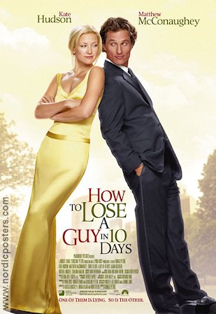 How to Lose a Guy in 10 Days 2002 poster Kate Hudson Matthew McConaughey