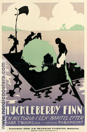 Huckleberry Finn 1920 poster Lewis Sargent Katherine Griffith William Desmond Taylor
