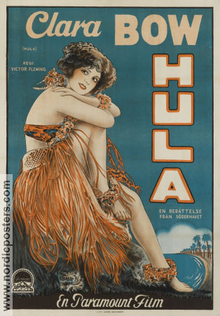 Hula 1927 poster Clara Bow