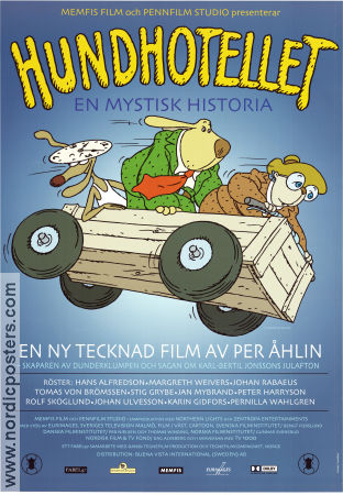 Hundhotellet 2000 poster Hans Alfredson Per Åhlin Animerat