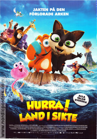 Hurra land i sikte 2020 poster Max Carolan Toby Genkel Animerat