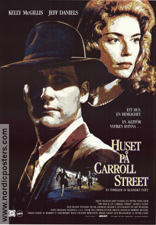 Huset på Carroll Street 1988 poster Kelly McGillis Jeff Daniels Peter Yates