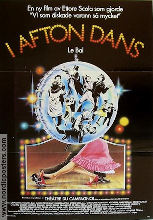 I afton dans 1984 poster Etienne Guichard Ettore Scola Dans