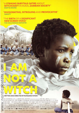 I Am Not a Witch 2017 poster Maggie Mulubwa Henry BJ Phiri Nancy Murilo Rungano Nyoni Filmen från: Zambia