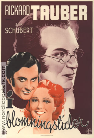 I blomningstider 1934 poster Richard Tauber Jane Baxter Paul L Stein