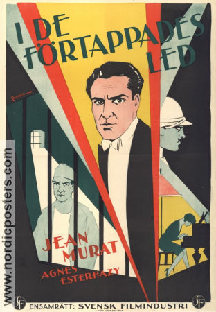 I de förtappades led 1928 poster Jean Murat Agnes Eszterhazy Georg Asagaroff