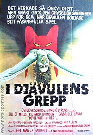 I djävulens grepp 1977 poster Juliet Mills