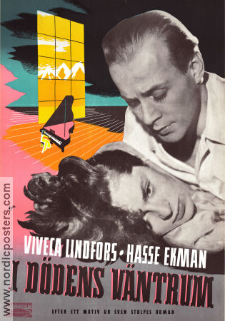 I dödens väntrum 1946 poster Viveca Lindfors Erik Berglund Hasse Ekman Medicin och sjukhus