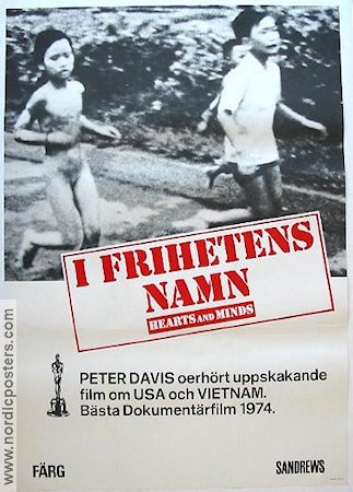 I frihetens namn 1975 poster Peter Davis Dokumentärer Politik