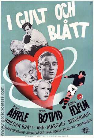 I gult och blått 1942 poster Elof Ahrle John Botvid