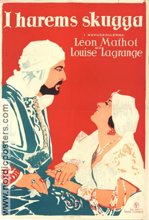 I harems skugga 1929 poster Léon Mathot Louise Lagrange André Liabe