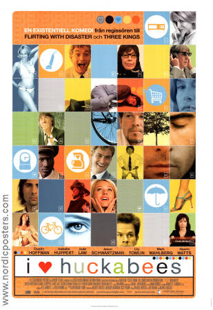 I Heart Huckabees 2004 poster Jason Schwartzman Isabelle Huppert Jude Law David O Russell