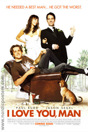 I Love You Man 2009 poster Paul Rudd Jason Segel Rashida Jones John Hamburg