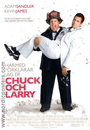 I Now Pronounce You Chuck and Larry 2007 poster Adam Sandler Kevin James Jessica Biel Dennis Dugan
