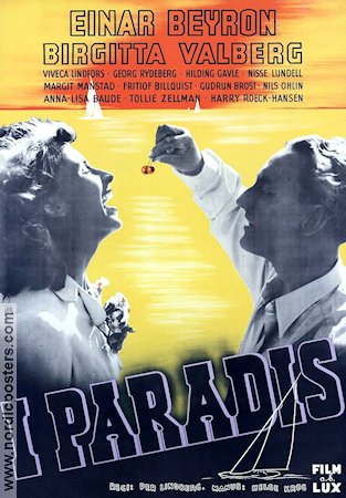 I paradis 1941 poster Einar Beyron Birgitta Valberg