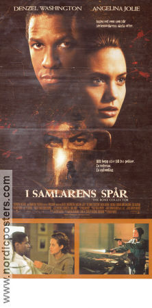 I samlarens spår 1999 poster Denzel Washington Angelina Jolie Queen Latifah Phillip Noyce