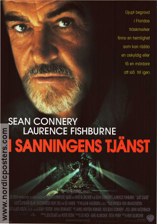 I sanningens tjänst 1995 poster Sean Connery Laurence Fishburne Arne Glimcher