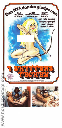 I skyttens tecken 1978 poster Ole Söltoft Ricky Bruch Anna Bergman Werner Hedman Danmark