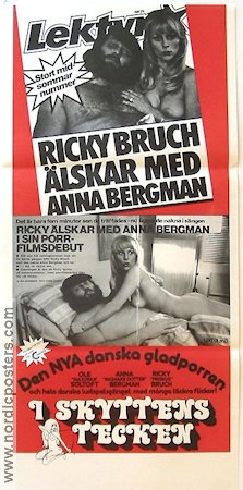 I skyttens tecken 1978 poster Ole Söltoft Ricky Bruch Anna Bergman Werner Hedman Danmark