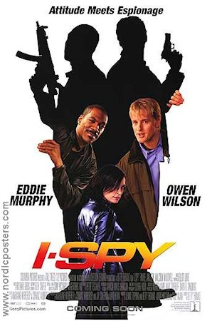 I Spy 2002 poster Eddie Murphy Owen Wilson Famke Janssen Betty Thomas Agenter