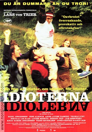Idioterna 1997 poster Bodil Jörgensen Lars von Trier