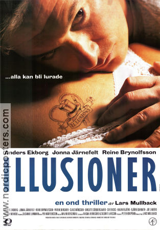 Illusioner 1994 poster Anders Ekborg Jonna Järnefelt Reine Brynolfsson Lars Mullback