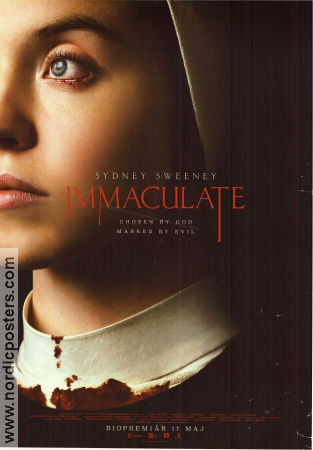 Immaculate 2024 poster Sydney Sweeney Alvaro Morte Simona Tabasco