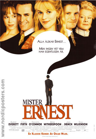 The Importance of Being Ernest 2002 poster Rupert Everett Colin Firth Frances O´Connor Oliver Parker