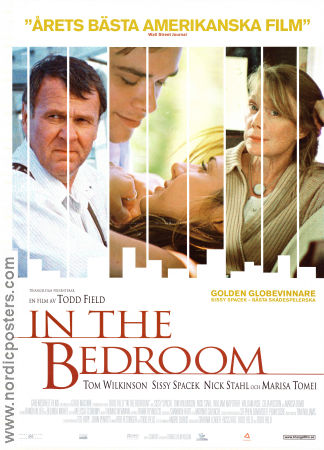 In the Bedroom 2001 poster Tom Wilkinson Sissy Spacek Nick Stahl Todd Field
