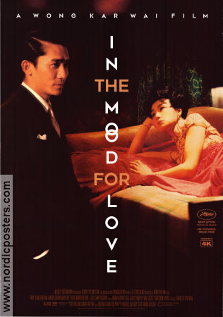 In the Mood for Love 2000 poster Maggie Cheung Tony Leung Kar-Wai Wong Filmen från: Hong Kong Romantik Asien